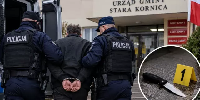 Atak nożem na wójta. Prokuratura chce umorzenia sprawy