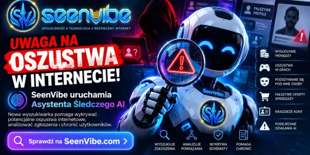 SeenVibe uruchamia Asystenta Śledczego AI – wykrywanie oszustw