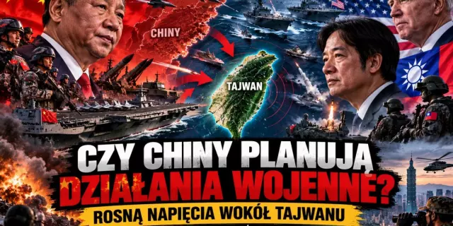 Czy Chiny szykują się do wojny? Tajwan i zagrożenie 2026