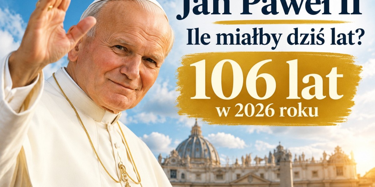 Jan Paweł II – ile miałby dziś lat? 106 lat w 2026 roku