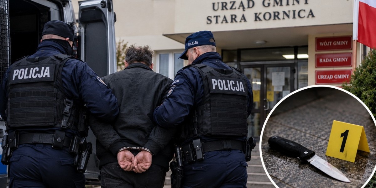 Atak nożem na wójta. Prokuratura chce umorzenia sprawy