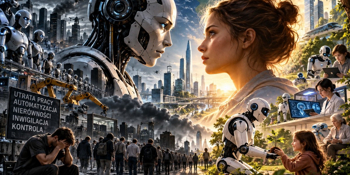 Czy roboty AI zastąpią ludzi? Przyszłość ludzkości