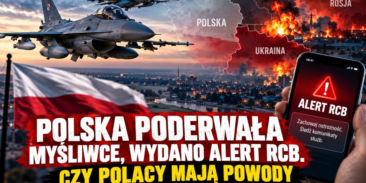 Polska poderwała myśliwce, alert RCB. Czy jesteśmy bezpieczni?