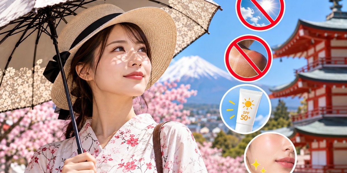 Dlaczego Japończycy się nie opalają? Sekret jasnej skóry w Japonii