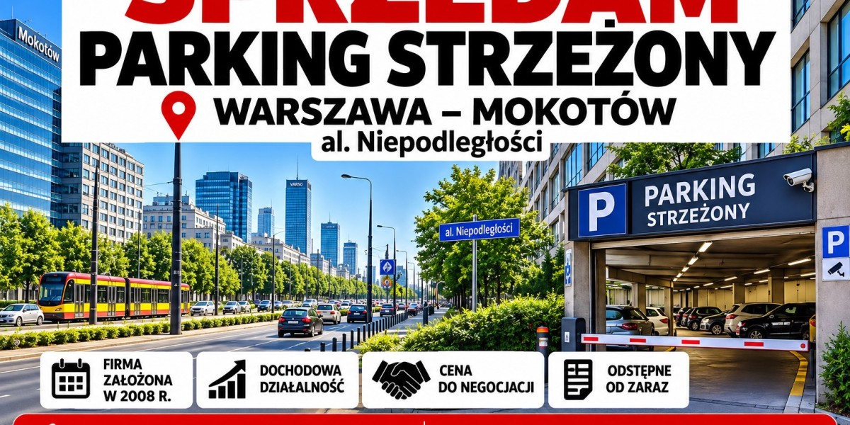 Pilnie sprzedam dochodowy parking strzeżony w samym centrum Warszawy!