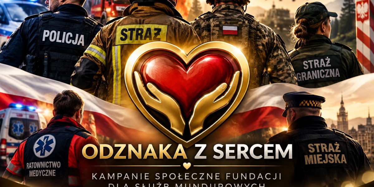 Odznaka z sercem – kampanie społeczne fundacji dla służb mundurowych